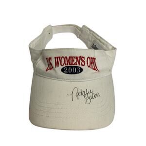 Natalie Gulbis Autographed Golf Visor 2003 U.S. Womens Open Pumpkin Ridge